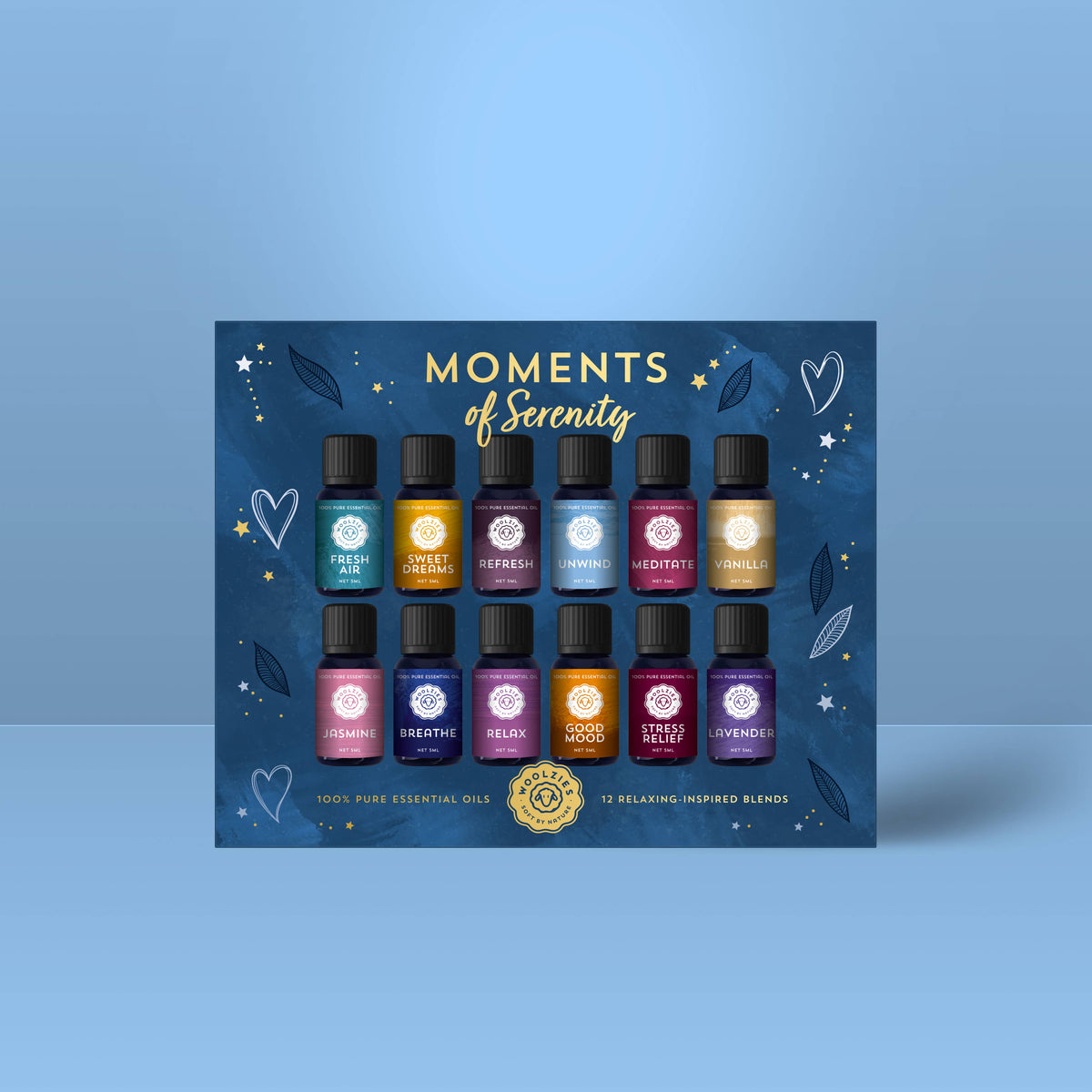 Moments of Serenity Essential Oil Set of 12 – 5 ml