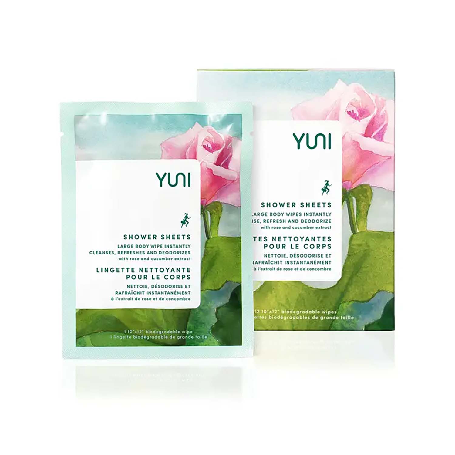 Yuni Shower Sheets: Body Wipes