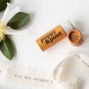 Carakit - Poppy & Pout Orange Blossom Lip Balm 