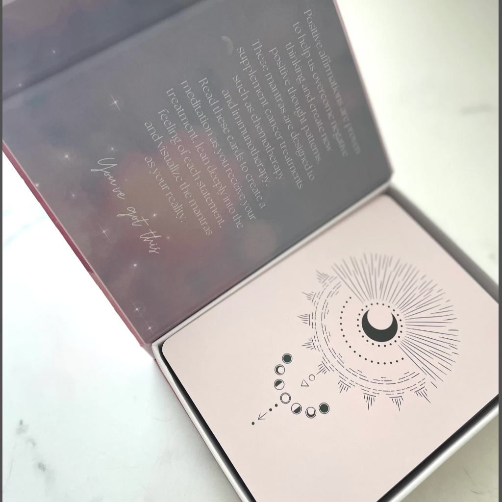 Cancer Warrior Mantra Card Affirmations