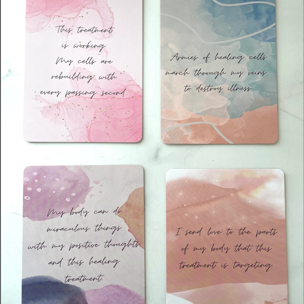 Cancer Warrior Mantra Card Affirmations