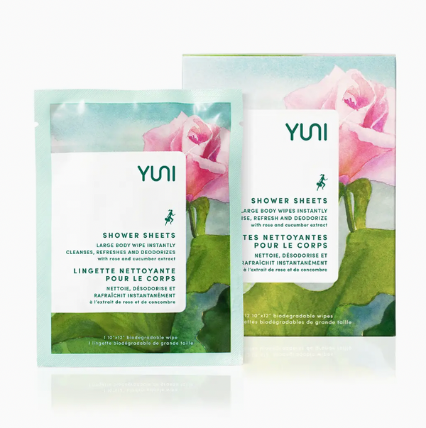Yuni Shower Sheets: Body Wipes