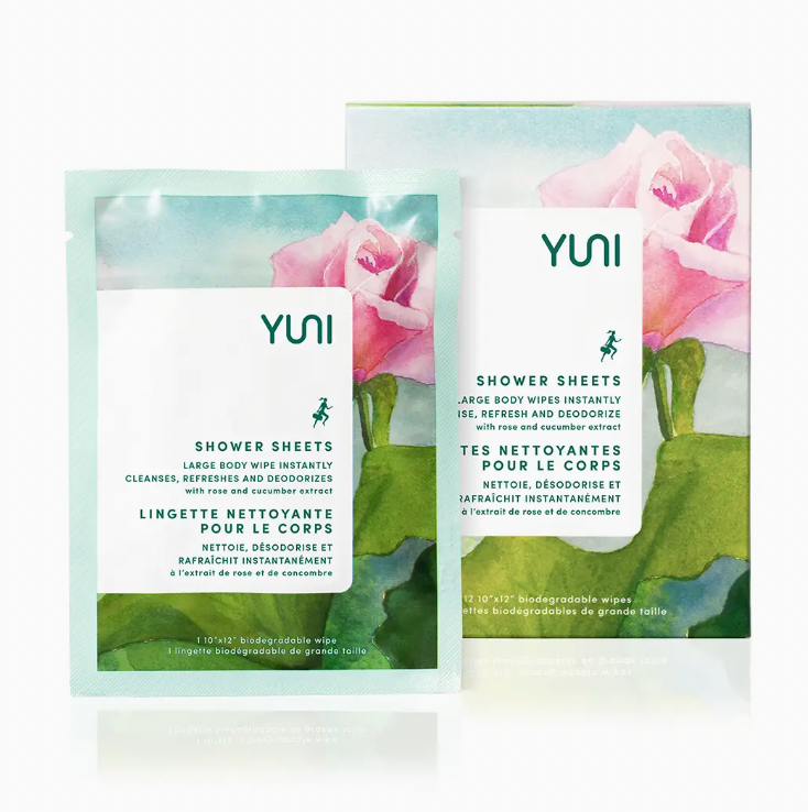 Yuni Shower Sheets: Body Wipes