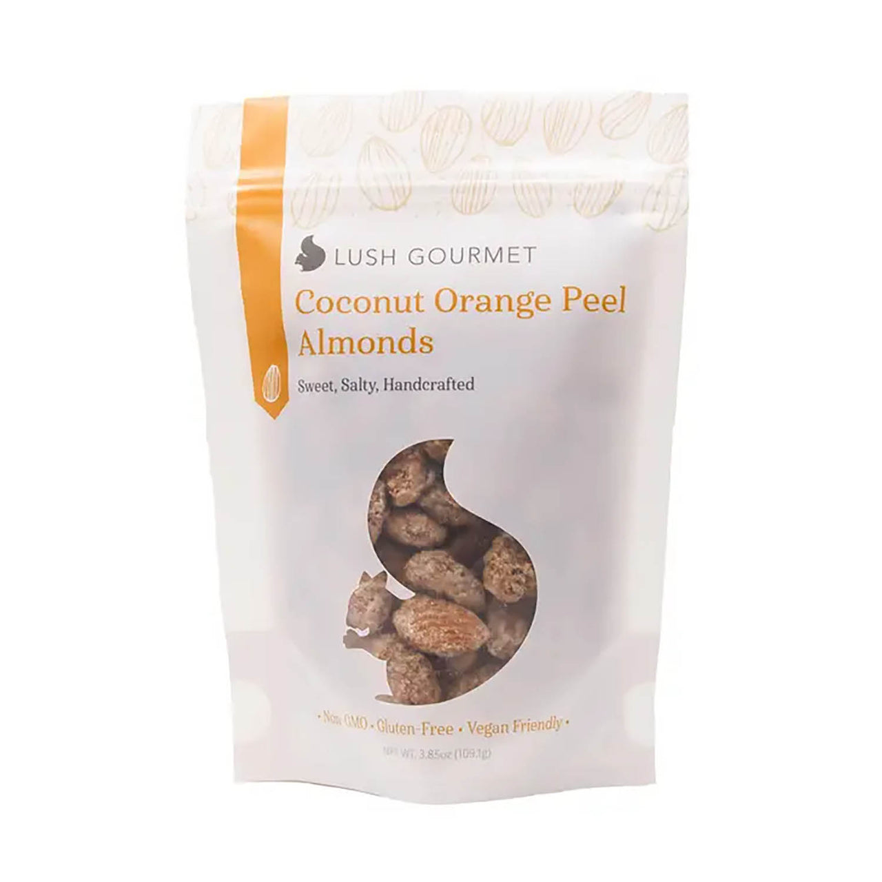 Coconut Orange Peel Almonds