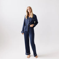 Thumbnail for One Spirit Lifestyle Button Down Pajamas